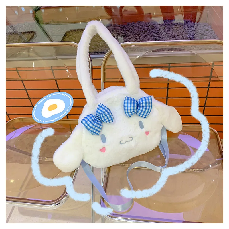 Sanrioed Kawaii Bowknot Cinnamoroll Stuffed Plushie Toy Messenger Bag Cartoon Anime Plush Doll Storage Shoulder Bags Girls Gifts
Sanrioed Kawaii Bowknot Cinnamoroll Stuffed Plushie Toy Messenger Bag Cartoon Anime Plush Doll Storage Shoulder Bags Girls Gifts