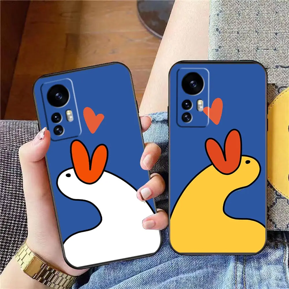 Phone Case For Xiaomi Mi 13 12 12T 11 11T 10 9SE 9 CC9 8SE 8 6 6X 5 5S 5X Pro Tpro Lite Plus Black Soft Fundas Cute GOOD Duck
Phone Case For Xiaomi Mi 13 12 12T 11 11T 10 9SE 9 CC9 8SE 8 6 6X 5 5S 5X Pro Tpro Lite Plus Black Soft Fundas Cute GOOD Duck