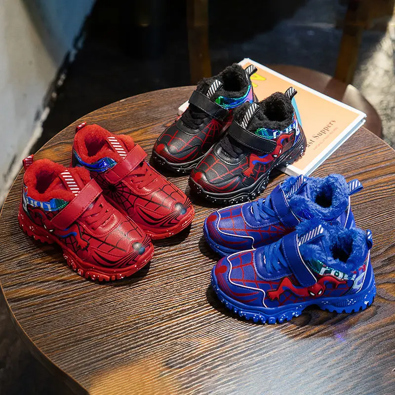Disney Light Up Children's Sneakers Sports Shoes Autumn Boys' Casual PU Leather Soft Bottom Non-slip Red Shoes Size 23-37
Disney Light Up Children's Sneakers Sports Shoes Autumn Boys' Casual PU Leather Soft Bottom Non-slip Red Shoes Size 23-37