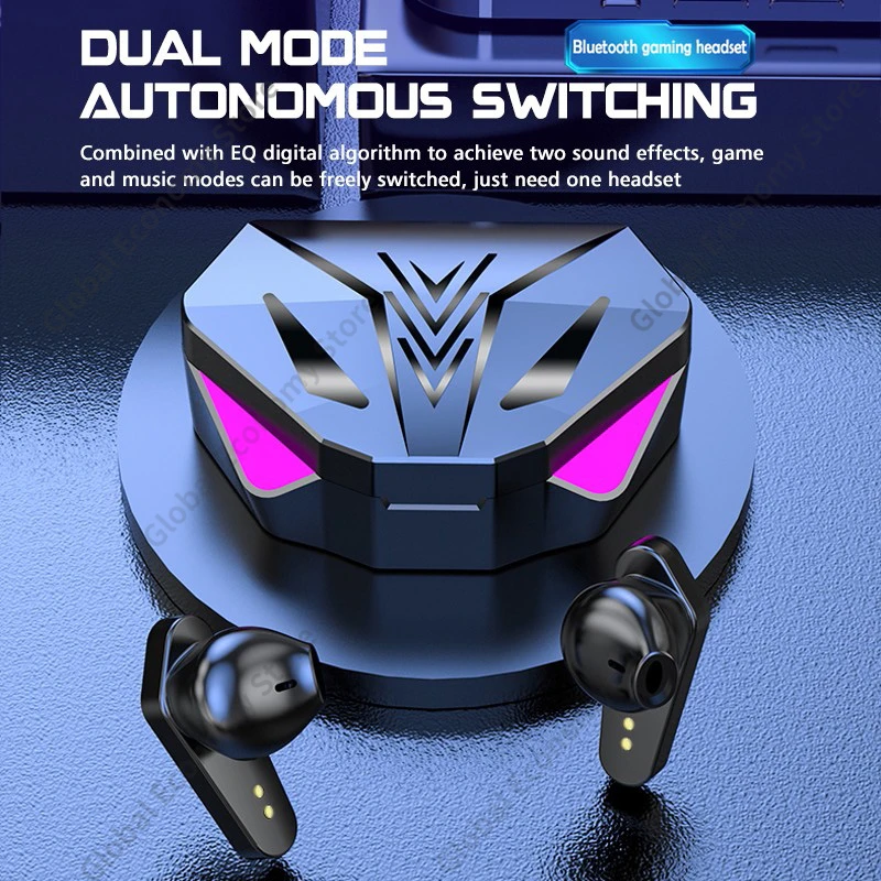 TWS X15 Gaming Earbuds Wireless Bluetooth Earphone With Mic Bass Audio Sound Positioning 9D Stereo Music HiFi Headset For Gamer
TWS X15 Gaming Earbuds Wireless Bluetooth Earphone With Mic Bass Audio Sound Positioning 9D Stereo Music HiFi Headset For Gamer