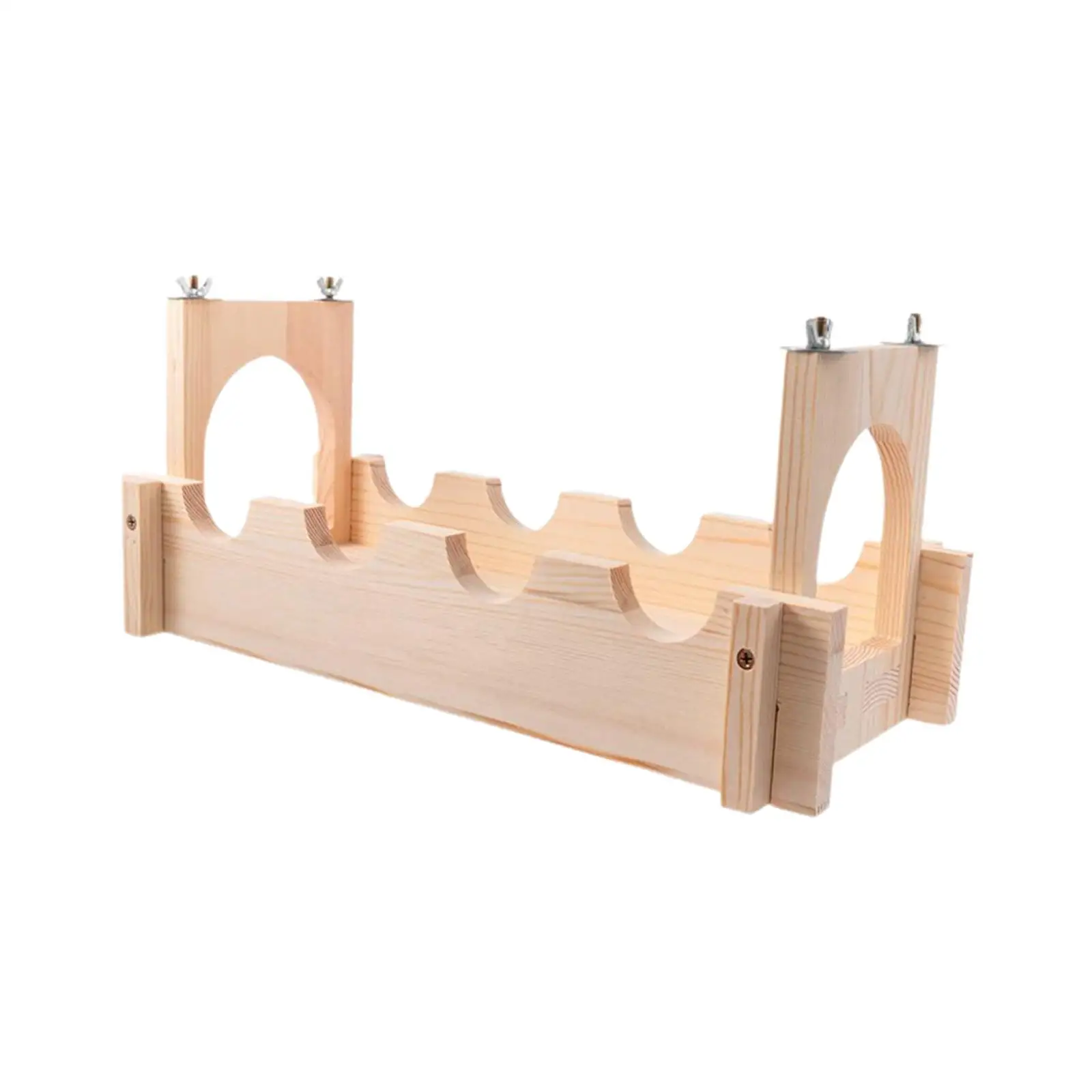 Animal Playing Platform Toy Chinchilla Suspension Hamster Bridge Durable Wood for Parrots Hamsters Sugar Gliders Mice Exercise
Animal Playing Platform Toy Chinchilla Suspension Hamster Bridge Durable Wood for Parrots Hamsters Sugar Gliders Mice Exercise