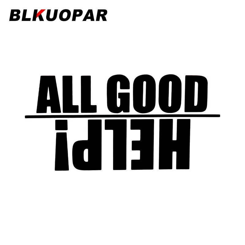 Креативные наклейки на автомобиль BLKUOPAR «все хорошо помогают», Солнцезащитная наклейка на бампер, окна, багажник мотоцикла, доска для серфин...
Креативные наклейки на автомобиль BLKUOPAR «все хорошо помогают», Солнцезащитная наклейка на бампер, окна, багажник мотоцикла, доска для серфин...