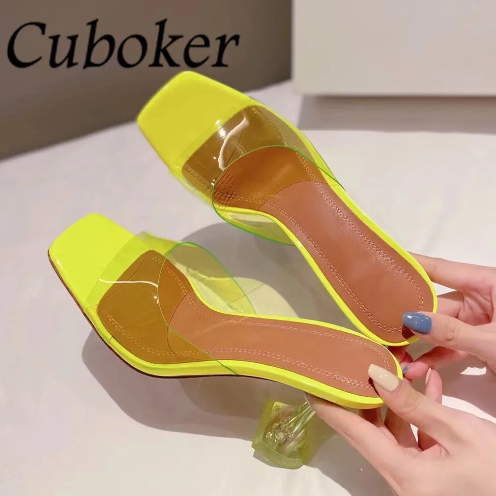 2022 Summer High Quality PVC Goblet Heels Slippers Women Slip On Peep Toe Pumps Brand Runway Ladies Sandals Sexy Party Shoes
2022 Summer High Quality PVC Goblet Heels Slippers Women Slip On Peep Toe Pumps Brand Runway Ladies Sandals Sexy Party Shoes