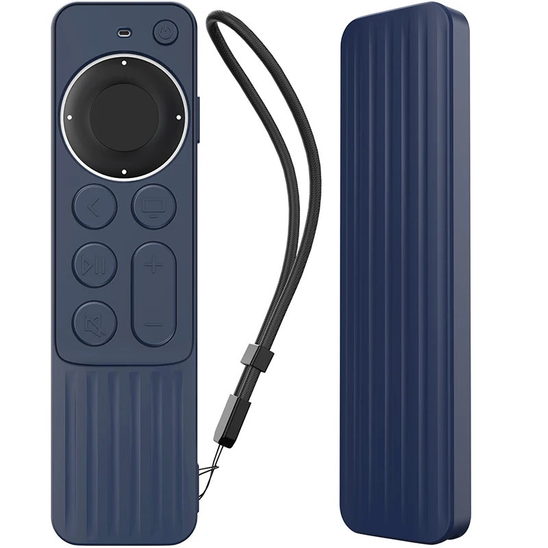 2022 Anti-Lost Protective Case for Apple TV 4K 2nd 3nd Gen Siri Remote Anti-Slip Durable Silicon Shockproof Cover
2022 Anti-Lost Protective Case for Apple TV 4K 2nd 3nd Gen Siri Remote Anti-Slip Durable Silicon Shockproof Cover