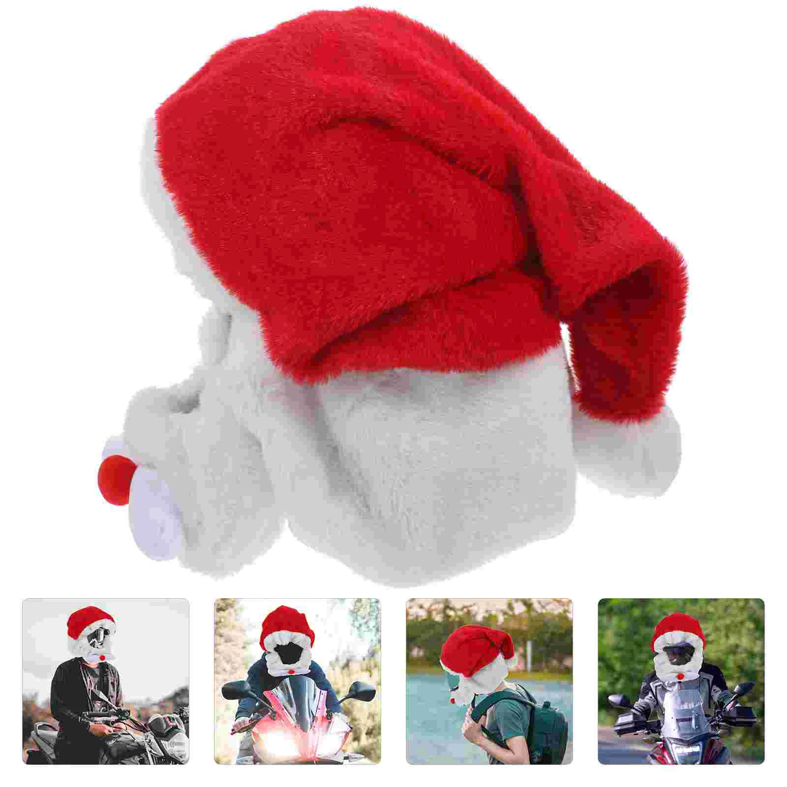 Christmas Hat Motor Bikes Adults Xmas Motorcycle Cap Decor Motorbike Cover Polyester
Christmas Hat Motor Bikes Adults Xmas Motorcycle Cap Decor Motorbike Cover Polyester