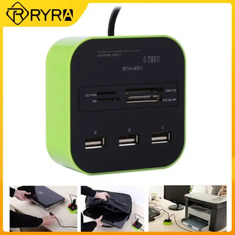 RYRA 3 Ports USB2.0 Hub Combo USB Micro Card Reader SD/TF USB Splitter Hub Combo All In One For Laptop Computer Accessories
RYRA 3 Ports USB2.0 Hub Combo USB Micro Card Reader SD/TF USB Splitter Hub Combo All In One For Laptop Computer Accessories