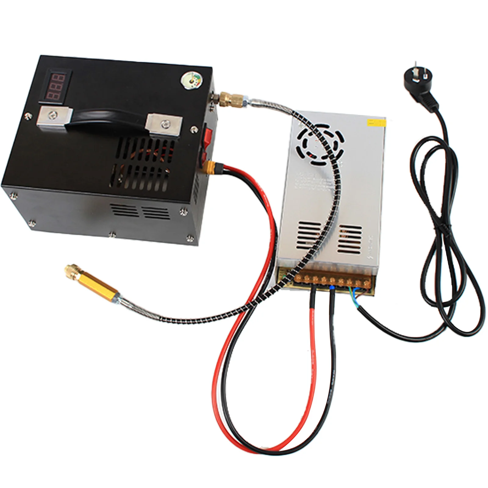 4500Psi 30Mpa 300Bar PCP Air Compressor Portable 12V High Pressure Pump Car Pump With Transformer PCP Air Rifle Gun Inflators
4500Psi 30Mpa 300Bar PCP Air Compressor Portable 12V High Pressure Pump Car Pump With Transformer PCP Air Rifle Gun Inflators