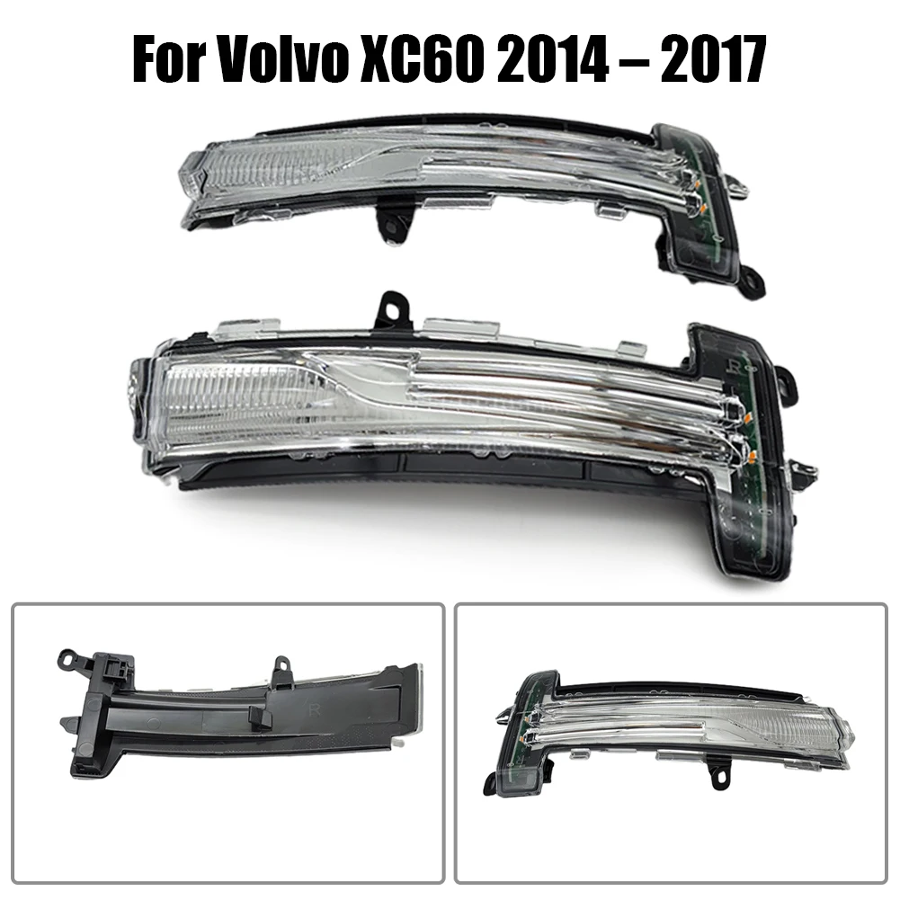 Rearview Mirror Light Front Indicator LED Mirror Rearview Signal Light Turn 2 Pcs 31371878 ABS+PC Black + White
Rearview Mirror Light Front Indicator LED Mirror Rearview Signal Light Turn 2 Pcs 31371878 ABS+PC Black + White