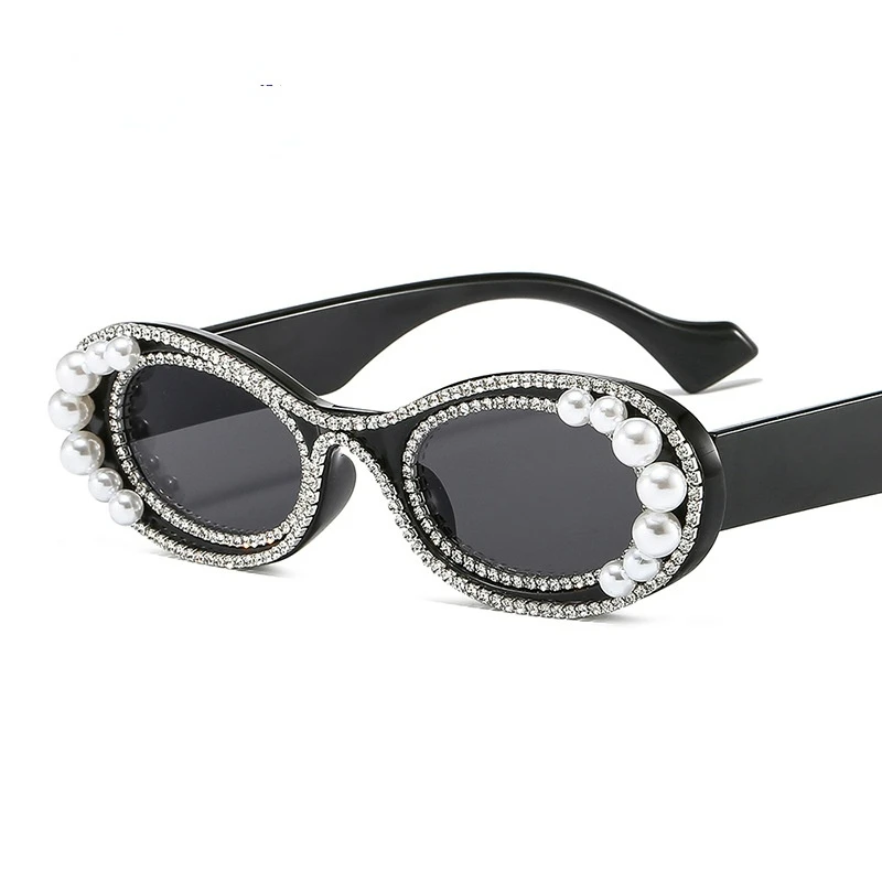 New Retro Oval Small Frame Sunglasses Women Trendy Pearl Sunglasses Diamond Sunglasses Crystal Sunglasses
New Retro Oval Small Frame Sunglasses Women Trendy Pearl Sunglasses Diamond Sunglasses Crystal Sunglasses