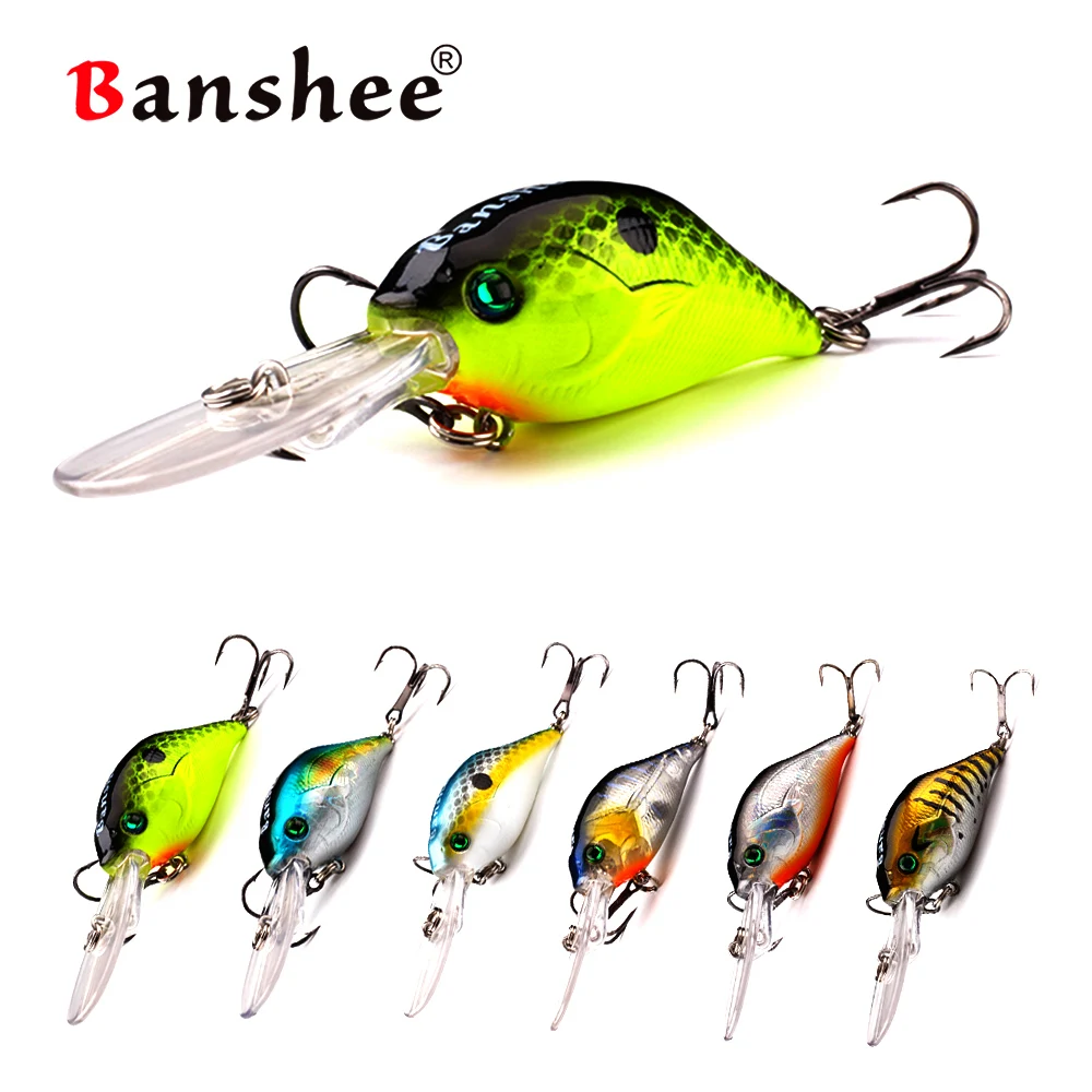 DeepCrankbaits 2" Bait Lure Wobbler Crankbait Rattling Artificial Baits Bass Fishing Lures jerkbait lure shad
DeepCrankbaits 2" Bait Lure Wobbler Crankbait Rattling Artificial Baits Bass Fishing Lures jerkbait lure shad
