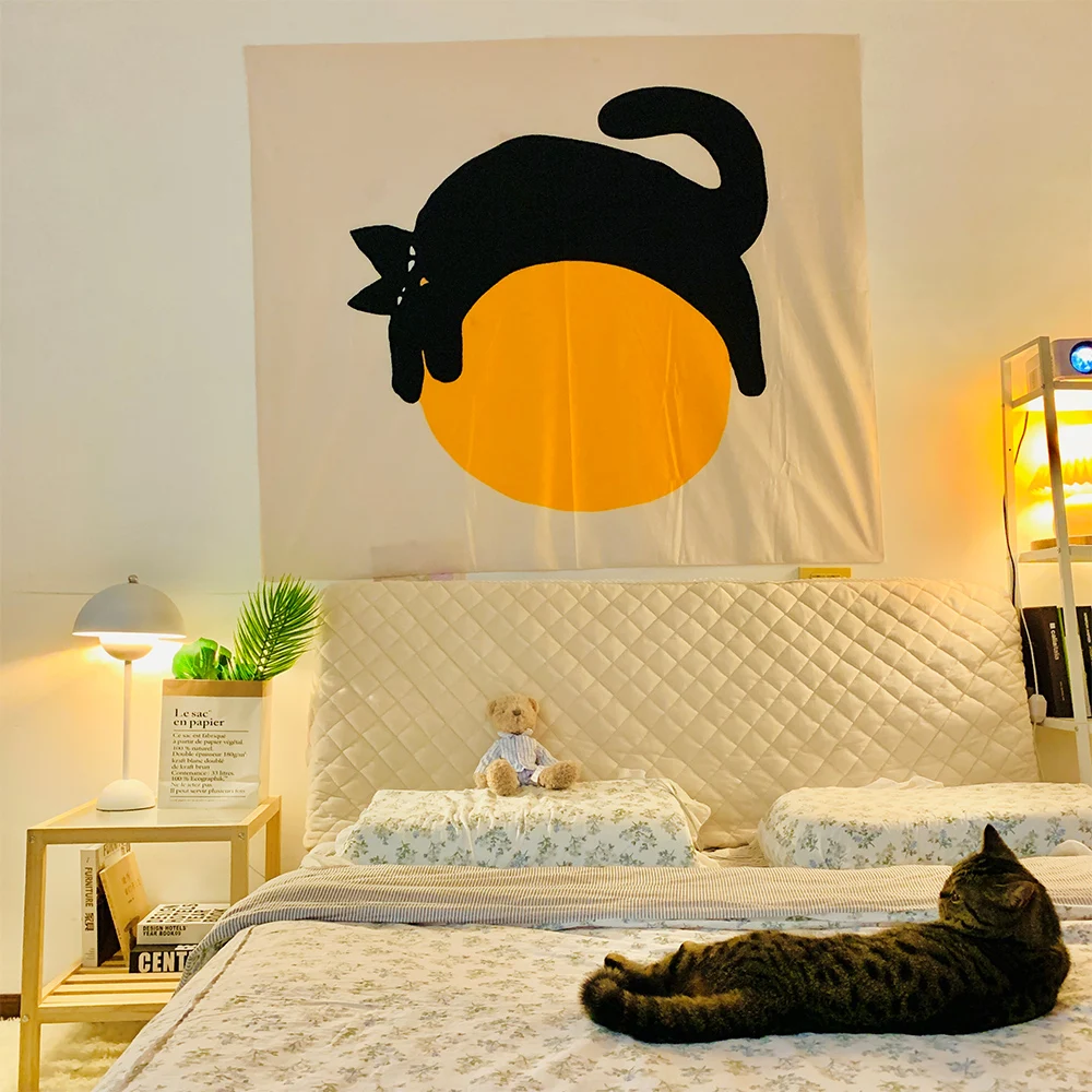 Cat Tapestry Witchcraft Tarot Tapestry Bohemian Style Decoration Home Decoration Hippie Mattress Girls Dorm Room Decor tapiz
Cat Tapestry Witchcraft Tarot Tapestry Bohemian Style Decoration Home Decoration Hippie Mattress Girls Dorm Room Decor tapiz