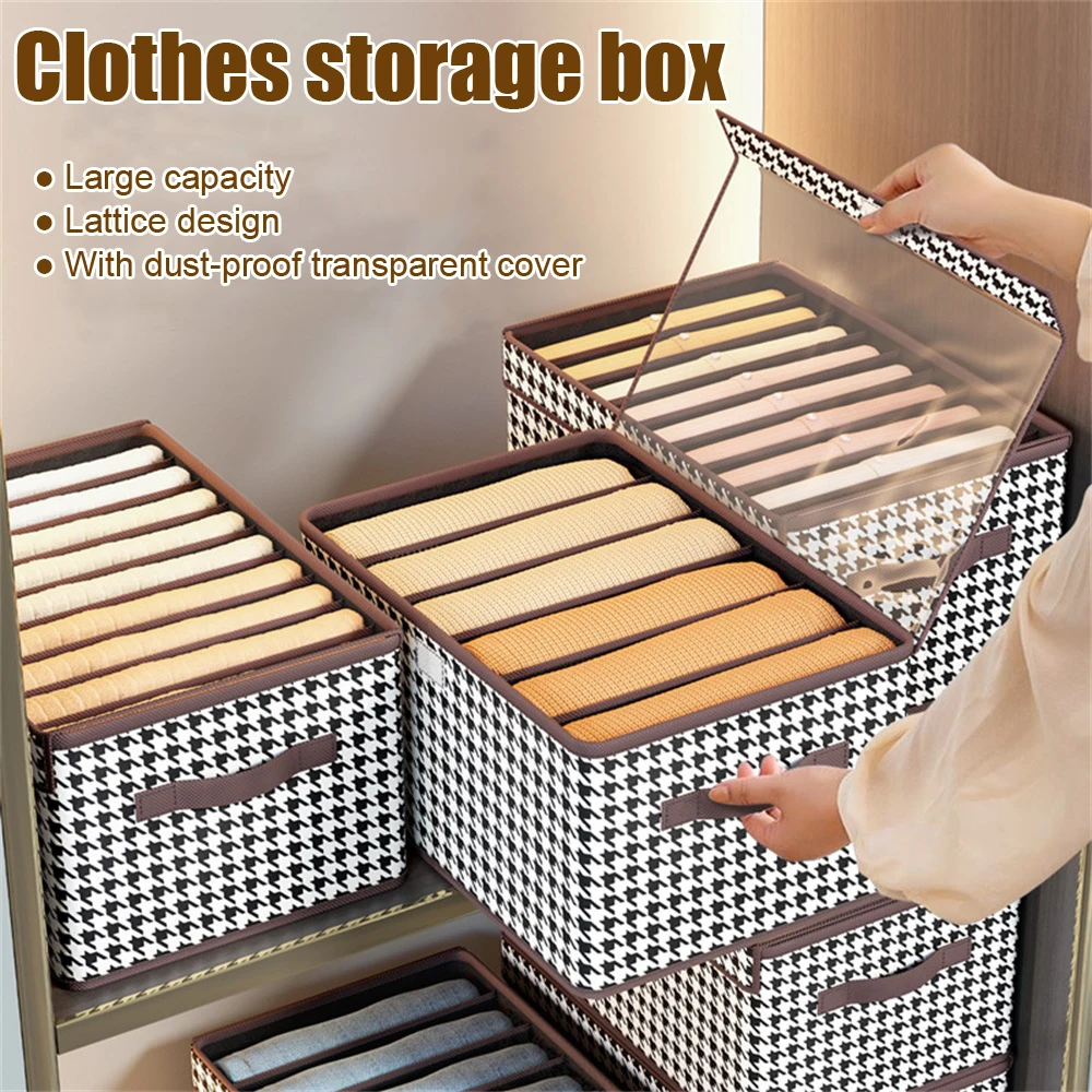 Thicken Clothes Storage Organizer Box with Lid Jeans T-shirts Storage Box for Closet with PP Board Folding Clothing Organizer
Thicken Clothes Storage Organizer Box with Lid Jeans T-shirts Storage Box for Closet with PP Board Folding Clothing Organizer