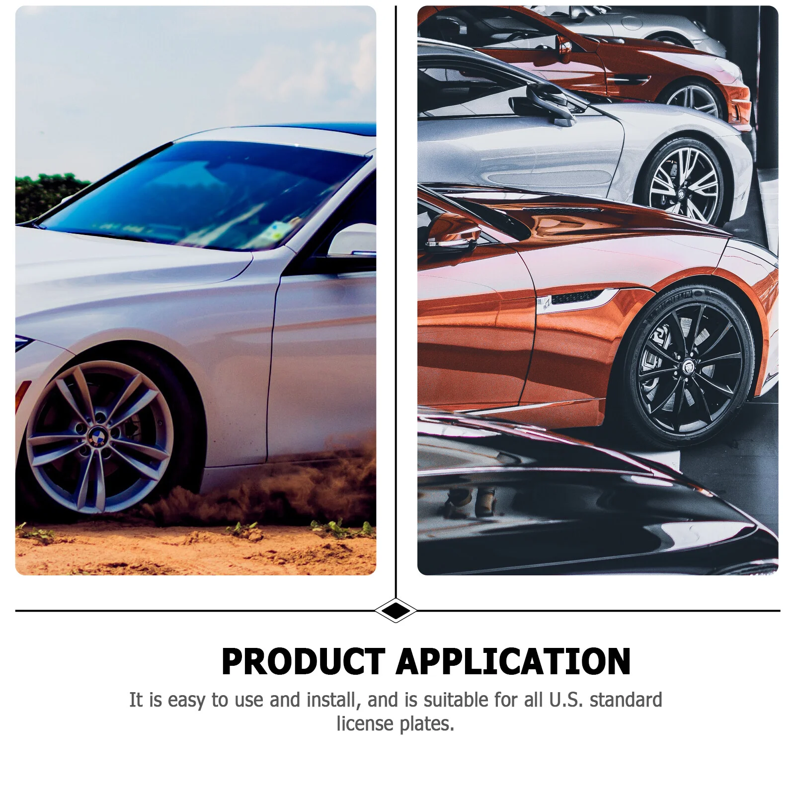2 Pcs Silicone License Plate Frames Car Shield Standard Not Hurt Cover Vehicles Silica Gel Holder
2 Pcs Silicone License Plate Frames Car Shield Standard Not Hurt Cover Vehicles Silica Gel Holder