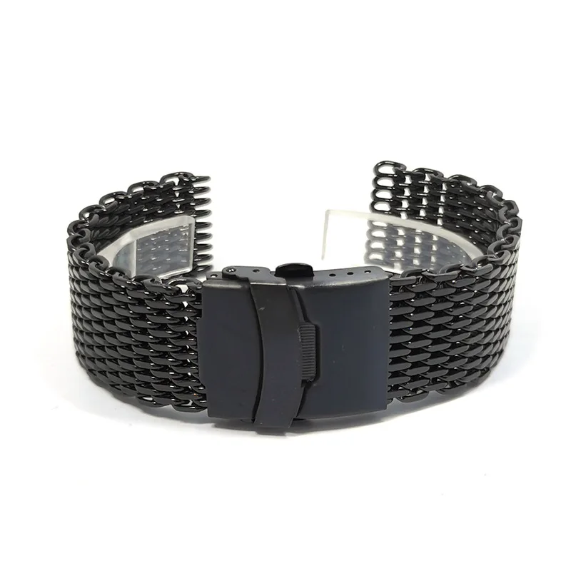 Milan Mesh Woven 18 20 22 24 26mm for Seiko Rolex TISSOT Double Snap Mesh Solid Cool Shark Mesh Strap Watch Strap 
Milan Mesh Woven 18 20 22 24 26mm for Seiko Rolex TISSOT Double Snap Mesh Solid Cool Shark Mesh Strap Watch Strap