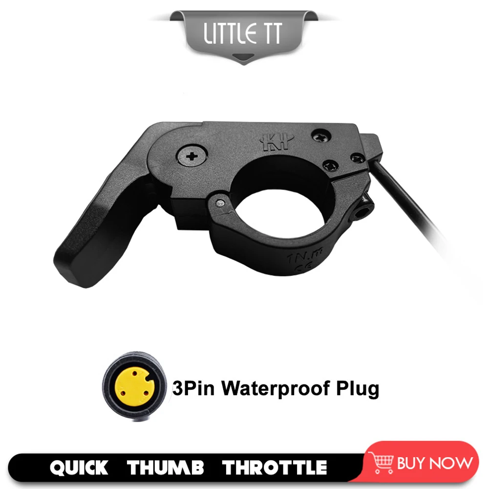 E-Bike Thumb Throttle Finger Throttle Left Right Universal For 12-72V For Bafang BBS01/02 BBSHD 180cm(SM)/25cm(Waterproof)
E-Bike Thumb Throttle Finger Throttle Left Right Universal For 12-72V For Bafang BBS01/02 BBSHD 180cm(SM)/25cm(Waterproof)