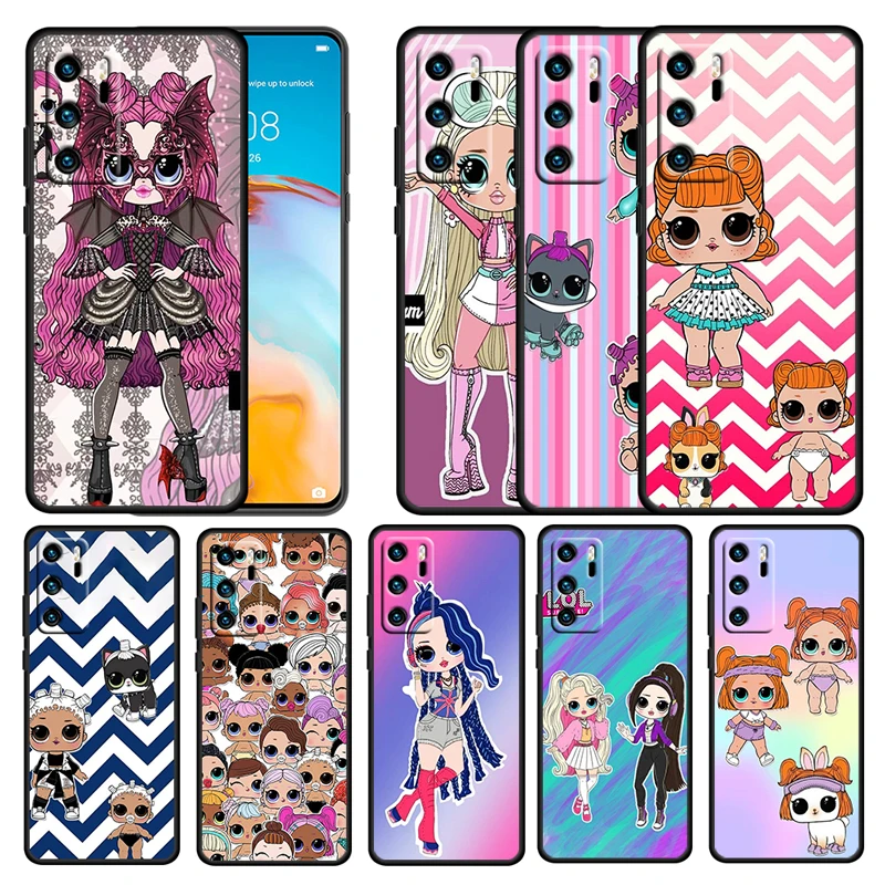 LOL Surprise Doll Cute For Huawei P50 P20 P30 P40 5G P10 Pro Lite E Plus P9 Lite Mini Silicone Soft TPU Black Phone Case Cover
LOL Surprise Doll Cute For Huawei P50 P20 P30 P40 5G P10 Pro Lite E Plus P9 Lite Mini Silicone Soft TPU Black Phone Case Cover