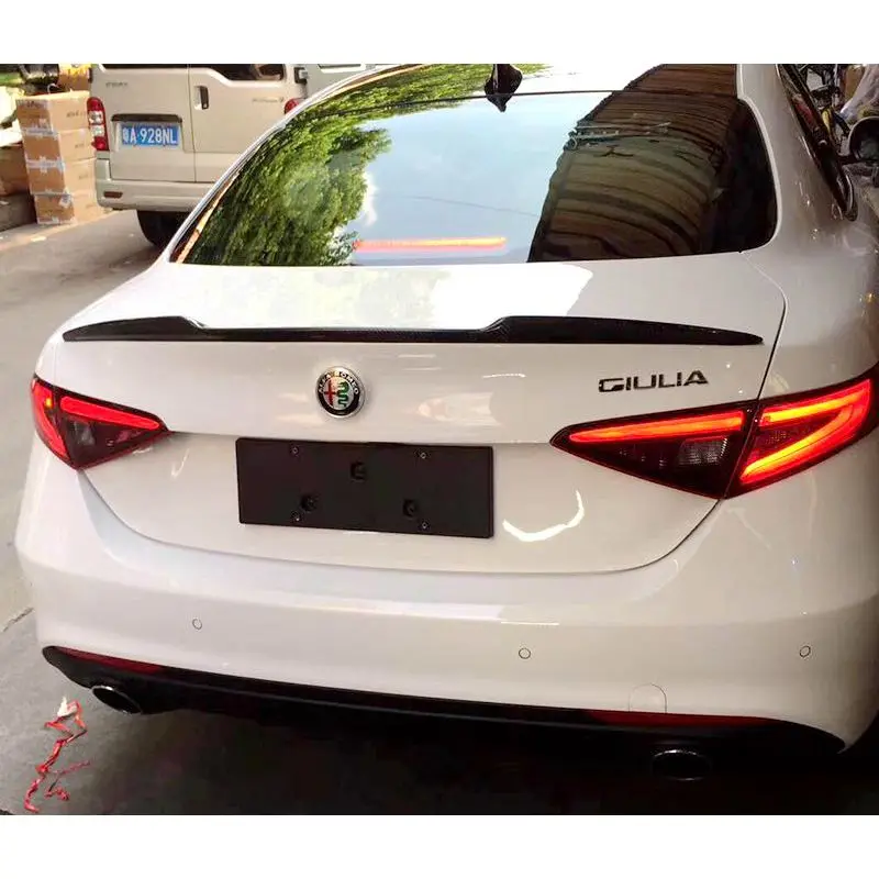 Спойлер для Alfa Romeo Giulia, спойлер для заднего багажника из углеродного волокна/ФАП, черная отделка, квадролитовый Верде, стиль QV 2015 - UP
Спойлер для Alfa Romeo Giulia, спойлер для заднего багажника из углеродного волокна/ФАП, черная отделка, квадролитовый Верде, стиль QV 2015 - UP