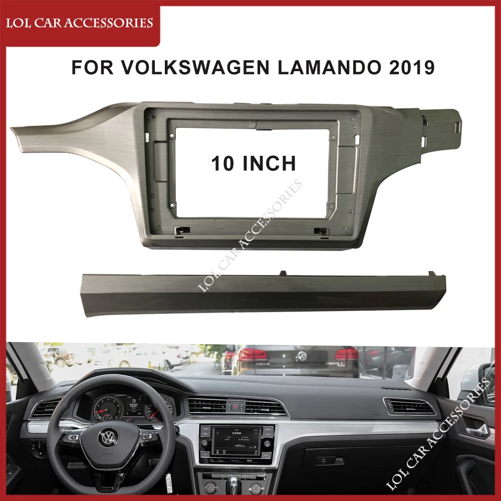 10 Inch Car Radio Fascias For Volkswagen Lamando 2019 Dashboard Frame Installation 2 Din Panel DVD Gps Mp5 Android Player Cover
10 Inch Car Radio Fascias For Volkswagen Lamando 2019 Dashboard Frame Installation 2 Din Panel DVD Gps Mp5 Android Player Cover