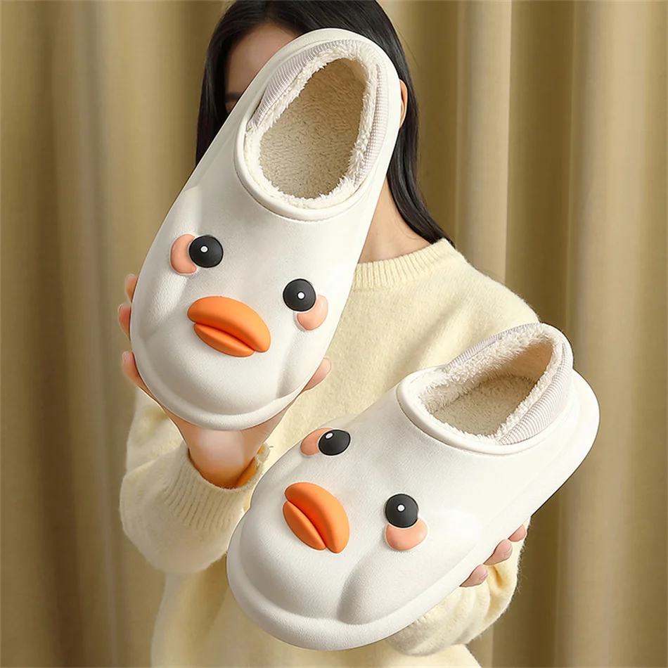 Waterproof Winter Women Men Cartoon Slippers 3D Thick Flat Platform Home Cotton Fur Non-Slip Plush Girls Slip On Ladies Shoes
Waterproof Winter Women Men Cartoon Slippers 3D Thick Flat Platform Home Cotton Fur Non-Slip Plush Girls Slip On Ladies Shoes