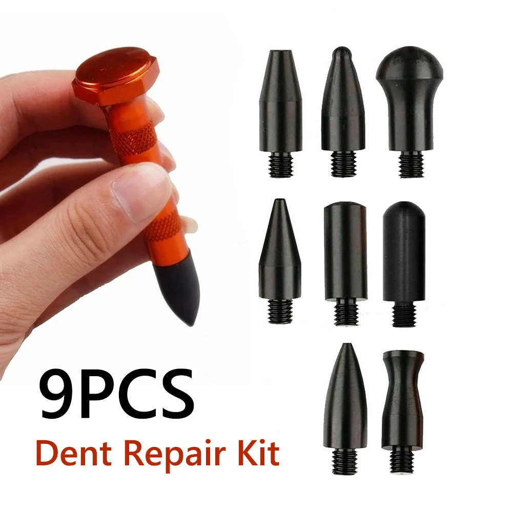 9pcs Set Paintless Dent Repair Knock Down Pen PDR Tools Tap Down Dent Removal Hand Tool Auto Body Maintenance Dent Repair Tool
9pcs Set Paintless Dent Repair Knock Down Pen PDR Tools Tap Down Dent Removal Hand Tool Auto Body Maintenance Dent Repair Tool