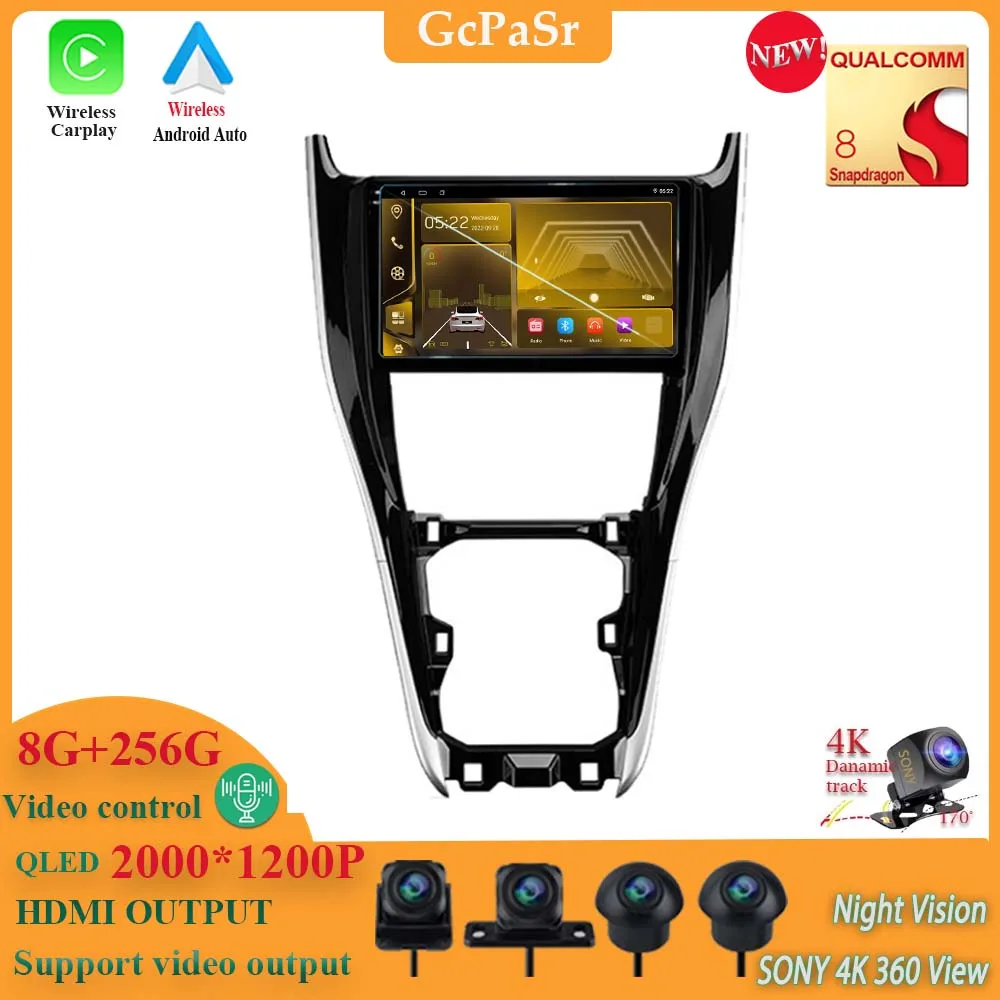Android 13 Qualcomm Snapdragon автомобильный android плеер для Toyota Harrier XU60 2013 -2020 5G Wifi BT No 2din DVD Авто Радио стерео
Android 13 Qualcomm Snapdragon автомобильный android плеер для Toyota Harrier XU60 2013 -2020 5G Wifi BT No 2din DVD Авто Радио стерео