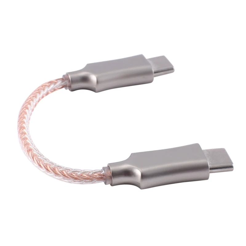 Digital Cables Type-C To Type-C Recording Line 8-Core Audio Cable For Hifi Headphone OTG Adapter 1 PCS Audio & Video Cables
Digital Cables Type-C To Type-C Recording Line 8-Core Audio Cable For Hifi Headphone OTG Adapter 1 PCS Audio & Video Cables