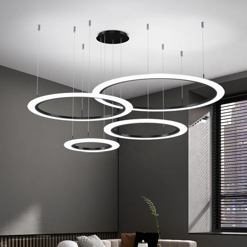 New Minimalist Style Black Circle Ring LED Decorative Living Room Chandelier Home Nordic Bedroom lam Kitchen Pendant Lights Lamp
New Minimalist Style Black Circle Ring LED Decorative Living Room Chandelier Home Nordic Bedroom lam Kitchen Pendant Lights Lamp