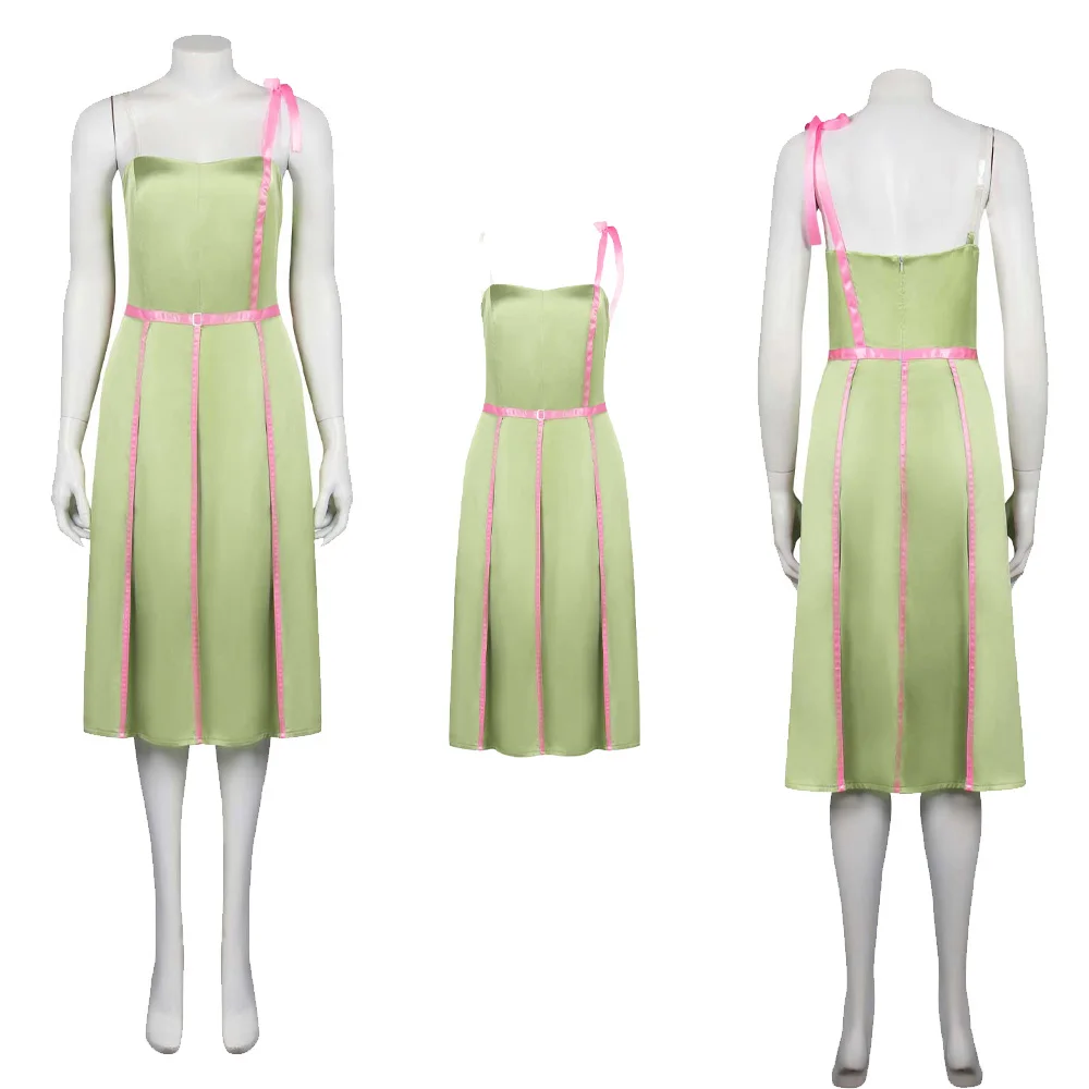 Margot Cosplay Costume Green Sling Dress Women Girls Summer Fantasia Outfits Halloween Carnival Party Disguise Roleplay Suit
Margot Cosplay Costume Green Sling Dress Women Girls Summer Fantasia Outfits Halloween Carnival Party Disguise Roleplay Suit