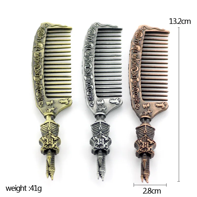 Hot Selling Harriese Magician Boy Vintage Comb Hogwarts Academy Style Comb Potter Peripheral Gift Creative Gift Birthday Gift
Hot Selling Harriese Magician Boy Vintage Comb Hogwarts Academy Style Comb Potter Peripheral Gift Creative Gift Birthday Gift