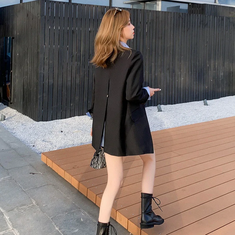 2022 Spring Suit Women's Jackets For Female Coat Korean Black Jacket Blazer Set Women Tops Suits Ladies Blazers Harajuku Elegant
2022 Spring Suit Women's Jackets For Female Coat Korean Black Jacket Blazer Set Women Tops Suits Ladies Blazers Harajuku Elegant