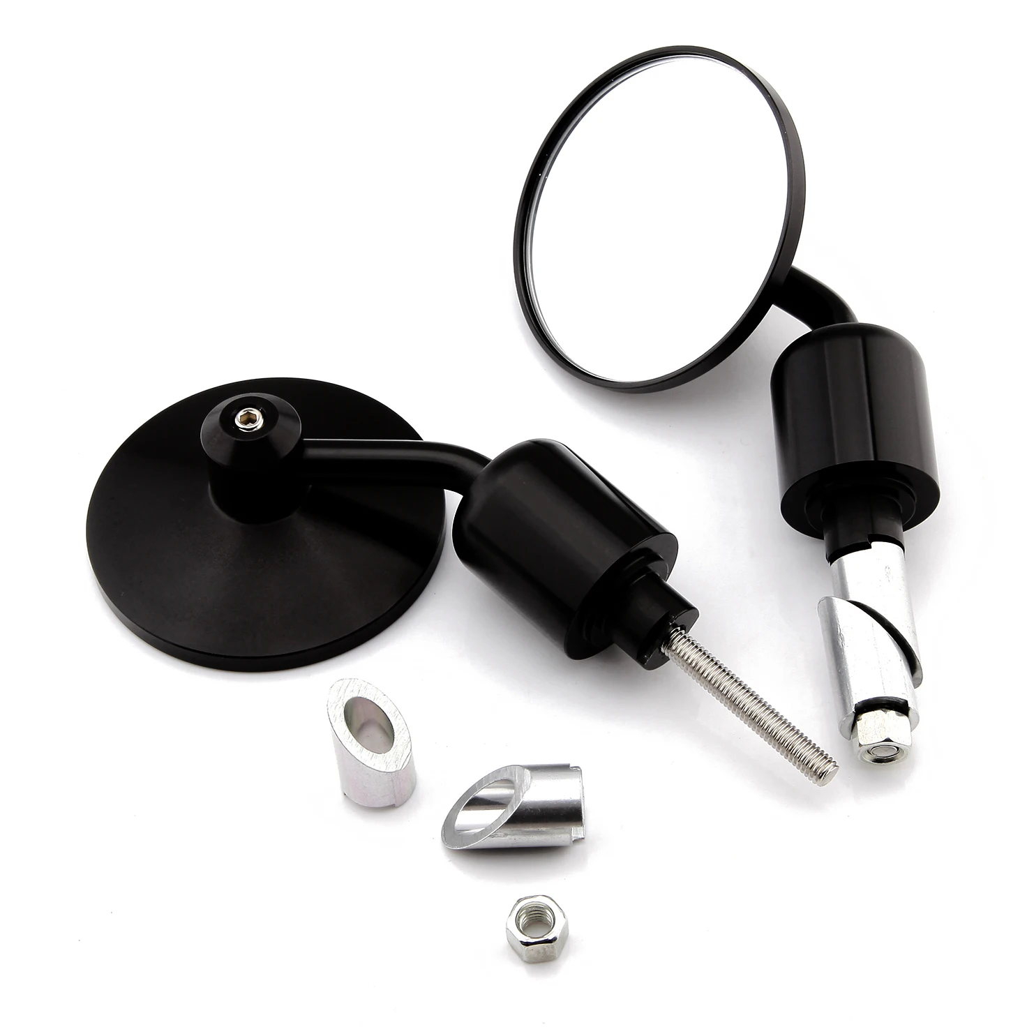 7/8" Handle Bar End Mirrors Motorcycle CNC Round Rearview Mirrors Set for Honda Kawasaki Suzuki Yamaha Motorcycle Accessory
7/8" Handle Bar End Mirrors Motorcycle CNC Round Rearview Mirrors Set for Honda Kawasaki Suzuki Yamaha Motorcycle Accessory