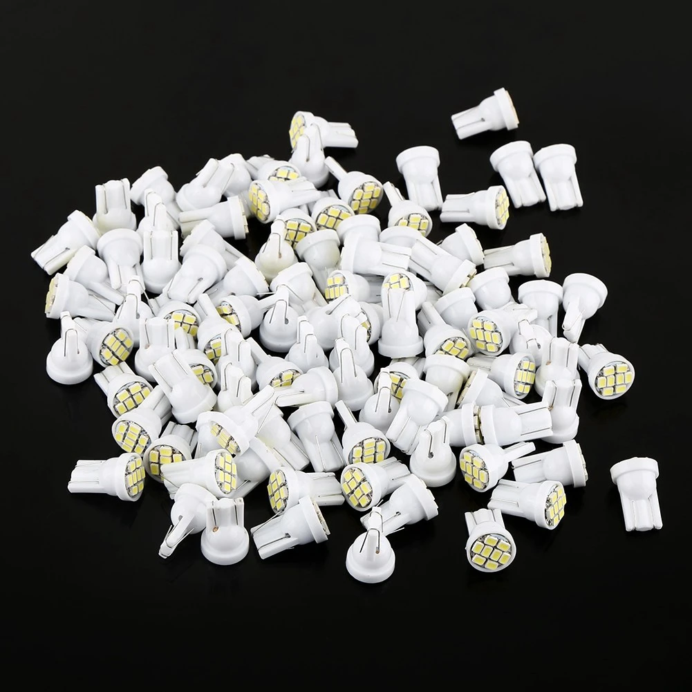 100 Pcs T10 8 SMD 1206 LED Car Interior Light Bulbs Auto Indicator Lamp White
100 Pcs T10 8 SMD 1206 LED Car Interior Light Bulbs Auto Indicator Lamp White