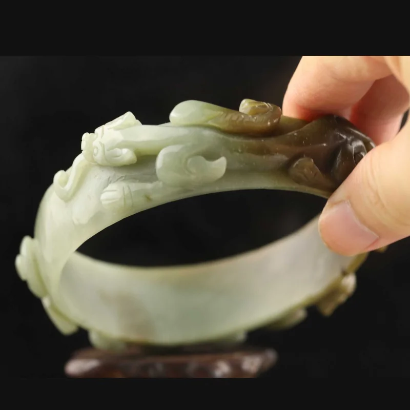 Старое китайское натуральное Драгоценное кольцо 
Старое китайское натуральное Драгоценное кольцо