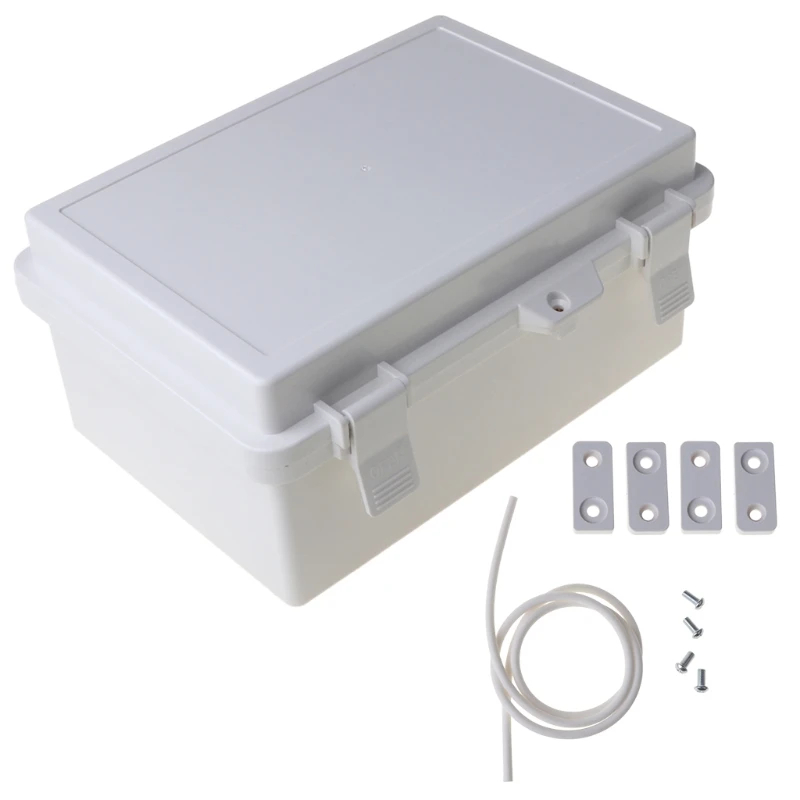 

IP65 Waterproof Electronic Junction Box Enclosure Case Outdoor Terminal Cable