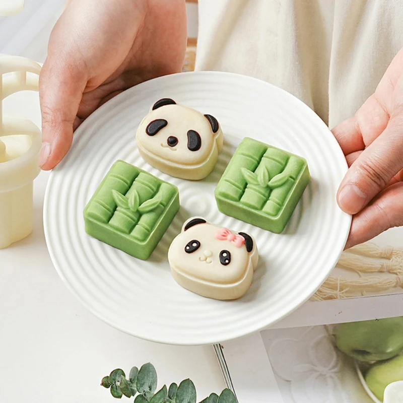 Panda/Bamboo Mooncake Mold Dessert Pastry Mold Home DIY Hand Pressure Cookie Stamp Mid-Autumn Festival
Panda/Bamboo Mooncake Mold Dessert Pastry Mold Home DIY Hand Pressure Cookie Stamp Mid-Autumn Festival