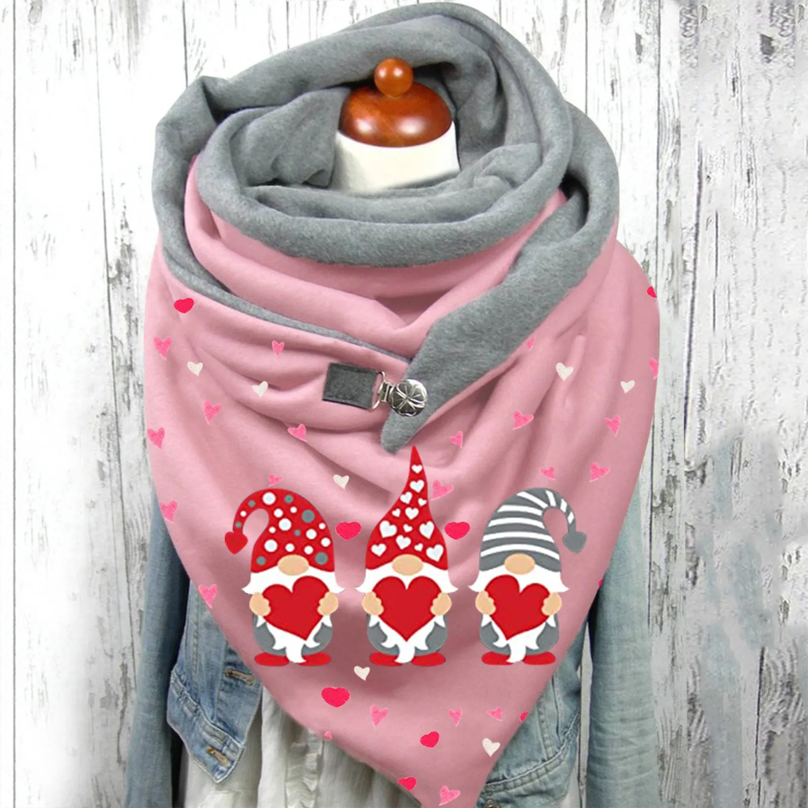 Womens Cotton Scarf Valentine's Day Print Warm Button Fashion Turban Wrap Scarve Bio Scarf Tan Blanket Scarf
Womens Cotton Scarf Valentine's Day Print Warm Button Fashion Turban Wrap Scarve Bio Scarf Tan Blanket Scarf