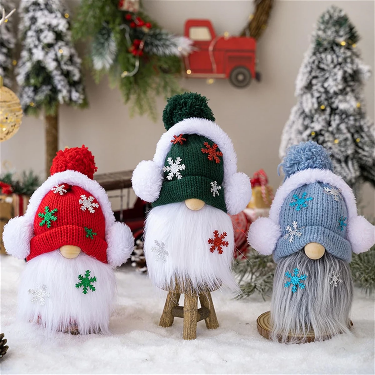 Christmas Gnomes Plush Doll Elf Xmas Handmade Ornaments Headphones Faceless Rudolph Toys New Year Party Home Decor
Christmas Gnomes Plush Doll Elf Xmas Handmade Ornaments Headphones Faceless Rudolph Toys New Year Party Home Decor