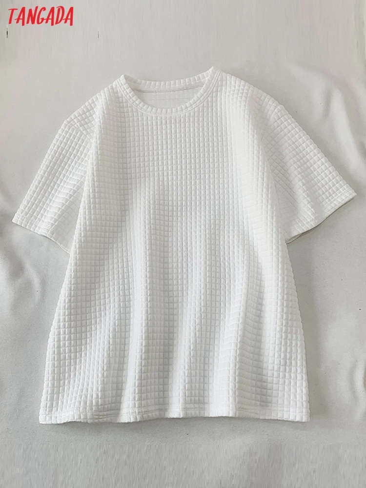 Tangada 2022 Women Oversized White T Shirt Long Sleeve O Neck Tees Ladies Casual Tee Shirt Street Wear Top XLJ22 
Tangada 2022 Women Oversized White T Shirt Long Sleeve O Neck Tees Ladies Casual Tee Shirt Street Wear Top XLJ22
