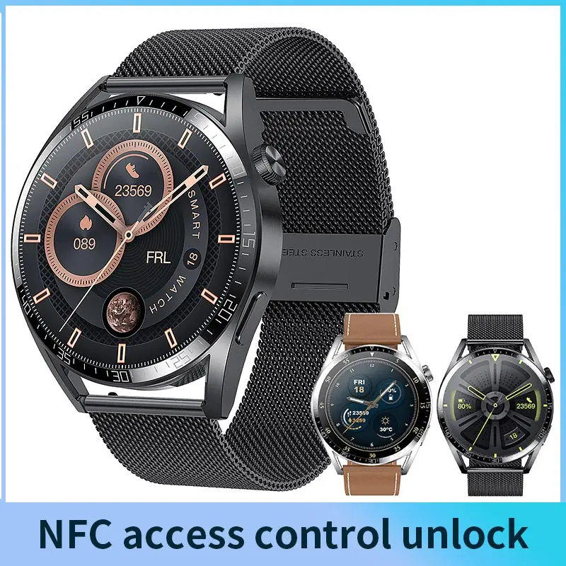 NEW 2022 Smart Watch Men Sports Smartwatch NFC Access Control Bluetooth Calls Temperature Heart Rate Blood Oxygen Detection
NEW 2022 Smart Watch Men Sports Smartwatch NFC Access Control Bluetooth Calls Temperature Heart Rate Blood Oxygen Detection