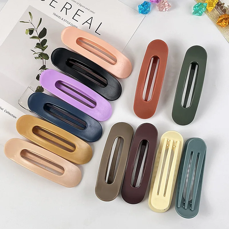 1PCS Korean Frosted Hair Clip for Women's Duckbill Clip, Large Matte Hair Clip, Bangs Clip, Side Clip, Girl Hair Accessory2023
1PCS Korean Frosted Hair Clip for Women's Duckbill Clip, Large Matte Hair Clip, Bangs Clip, Side Clip, Girl Hair Accessory2023