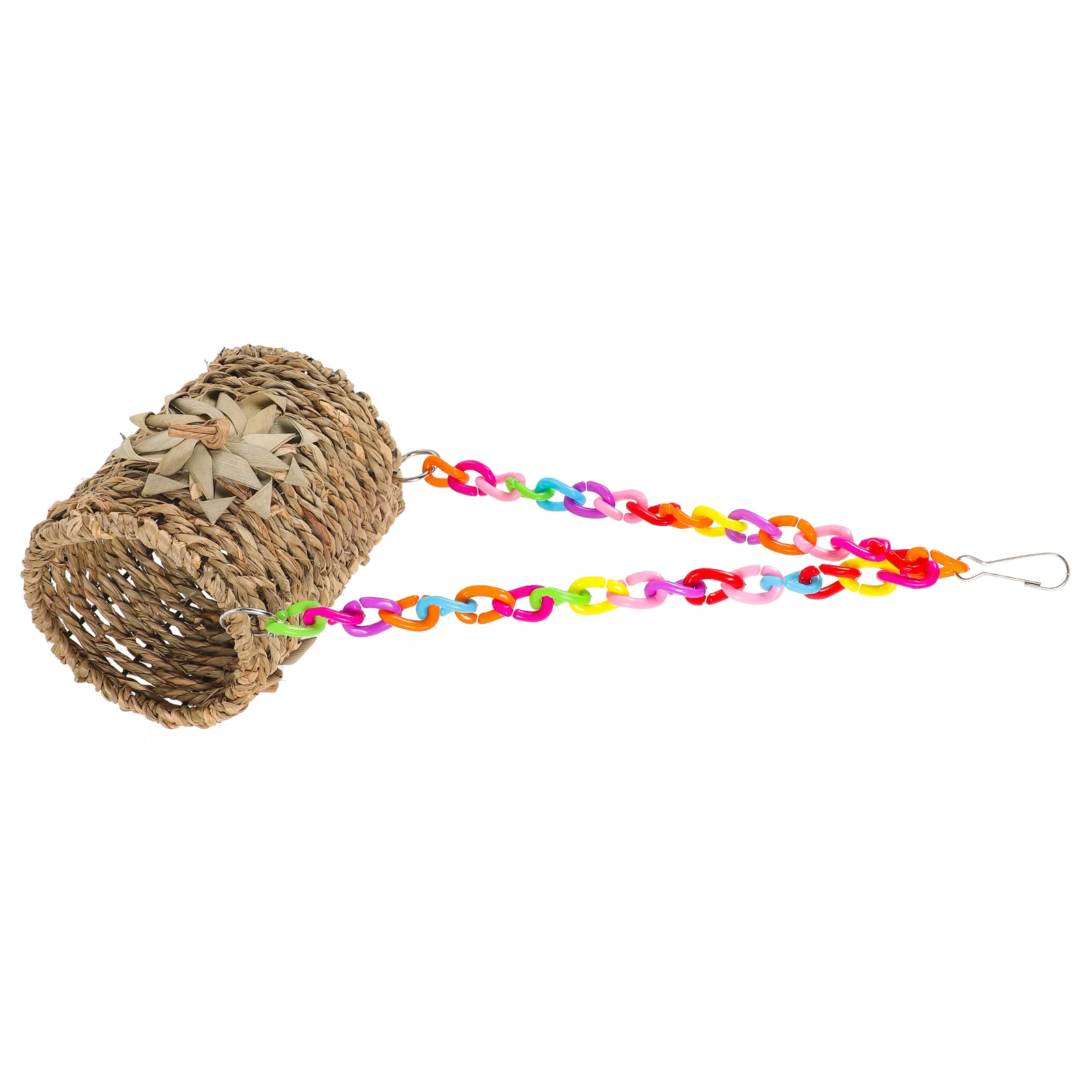 Bird Nest Toy Hanging Parrot Bed Cage Hammock Tent Suspending Plastic Household Pet Supple 
Bird Nest Toy Hanging Parrot Bed Cage Hammock Tent Suspending Plastic Household Pet Supple