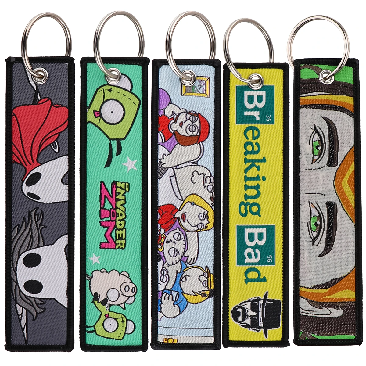 Hollow Knight Funny Cartoon Embroidery Key Fobs Key Tag For Motorcycles Cars Backpack Chaveiro Keychain Fashion Key Ring Gifts
Hollow Knight Funny Cartoon Embroidery Key Fobs Key Tag For Motorcycles Cars Backpack Chaveiro Keychain Fashion Key Ring Gifts