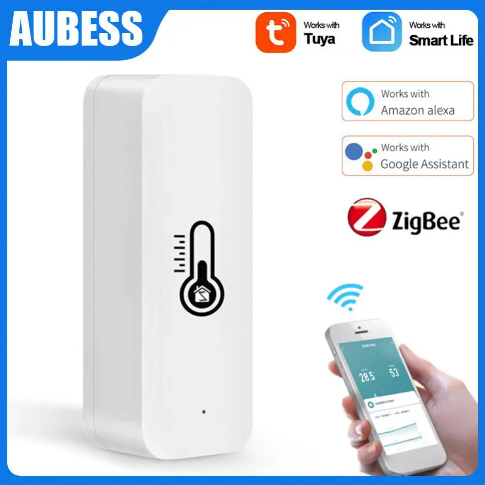 Mini Temperature Humidity Sensor Battery Powered App Control Zigbee Temperature Sensor Smart Life Tuya App Hygrometer
Mini Temperature Humidity Sensor Battery Powered App Control Zigbee Temperature Sensor Smart Life Tuya App Hygrometer