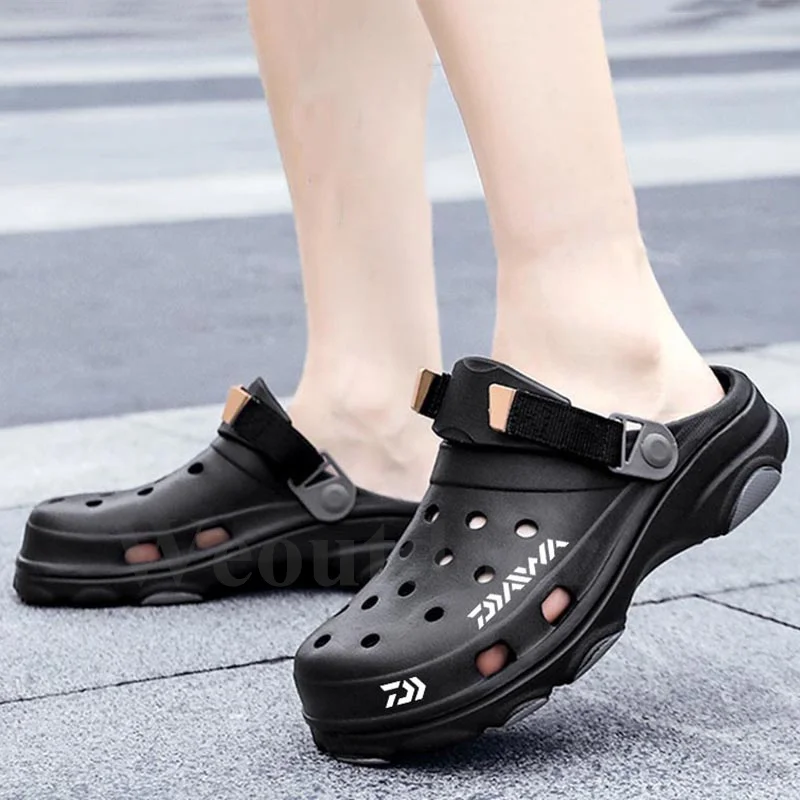 Daiwa Outdoor Sports Men's Women Non-Slip Wear Resisting Sandals Summer Breathable Lightweight Hiking Beach Fishing Slippers
Daiwa Outdoor Sports Men's Women Non-Slip Wear Resisting Sandals Summer Breathable Lightweight Hiking Beach Fishing Slippers