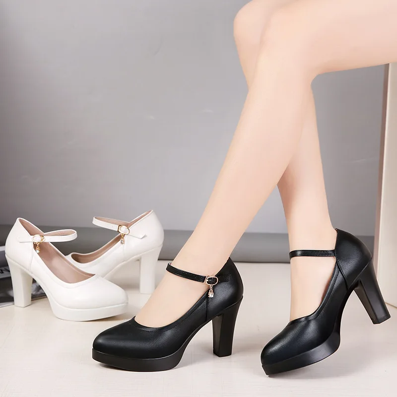 Plus Size 41 Fashion Pumps For Women Office Shoes Solid Black Pointed Toe Thick Platform 8cmHigh Heels Female Dress Career Shoes
Plus Size 41 Fashion Pumps For Women Office Shoes Solid Black Pointed Toe Thick Platform 8cmHigh Heels Female Dress Career Shoes