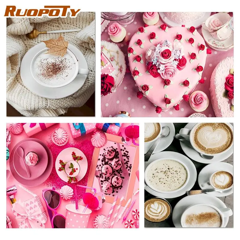RUOPOTY Painting By Numbers DIY Acrylic Paint Pink Sweet Food Painting ON Canvas Painting For Wall Art 40x50CM
RUOPOTY Painting By Numbers DIY Acrylic Paint Pink Sweet Food Painting ON Canvas Painting For Wall Art 40x50CM