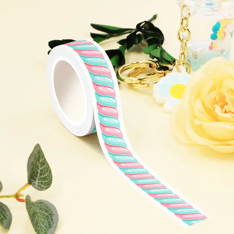 NEW 10pcs/Lot Decorative Pink and Blue Candy Paper Washi Tapes for Journaling Adhesive Border Masking Tape Cute Papeleria
NEW 10pcs/Lot Decorative Pink and Blue Candy Paper Washi Tapes for Journaling Adhesive Border Masking Tape Cute Papeleria