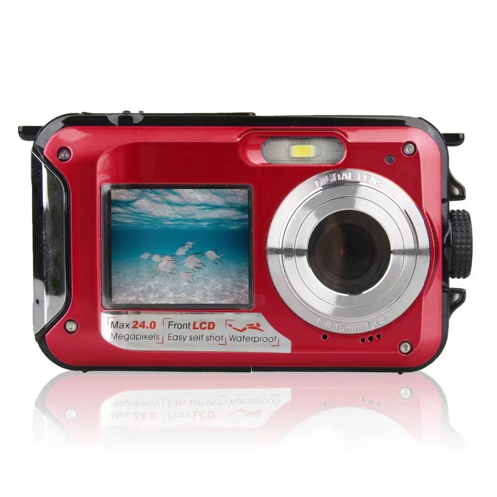 10ft Waterproof Water Camera 30mp 1080p2 Video. 7 Inch Lcd Electronic Image Stabilization Face Recognition Underwater Camera
10ft Waterproof Water Camera 30mp 1080p2 Video. 7 Inch Lcd Electronic Image Stabilization Face Recognition Underwater Camera