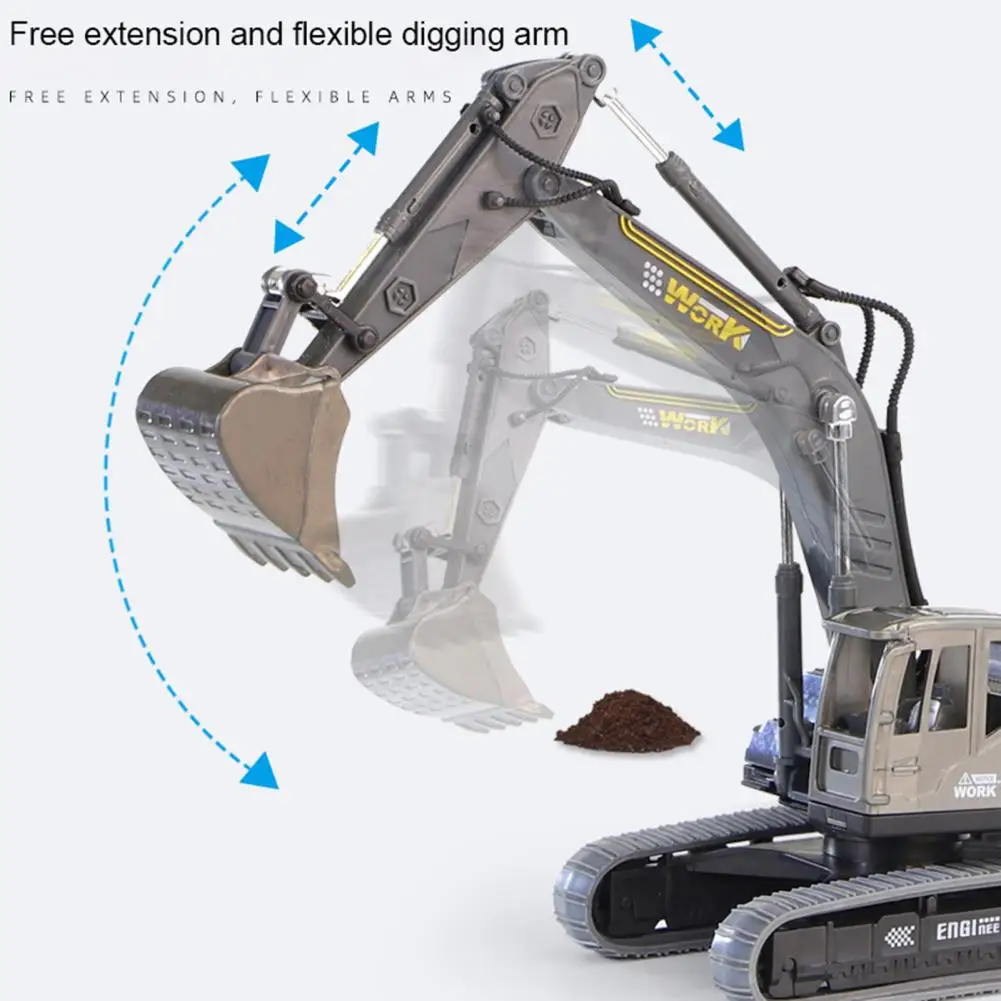 Vivid Educational Toys Flexible Engineering Vehicle Model Children Toy Birthday Gift Excavator Model Excavator Toy
Vivid Educational Toys Flexible Engineering Vehicle Model Children Toy Birthday Gift Excavator Model Excavator Toy