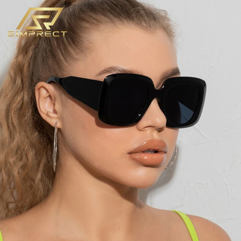 SIMPRECT Square Sunglasses Women 2022 Luxury Brand Designer Oversized Sun Glasses Fashion Retro Vintage UV400 Shades For Women
SIMPRECT Square Sunglasses Women 2022 Luxury Brand Designer Oversized Sun Glasses Fashion Retro Vintage UV400 Shades For Women